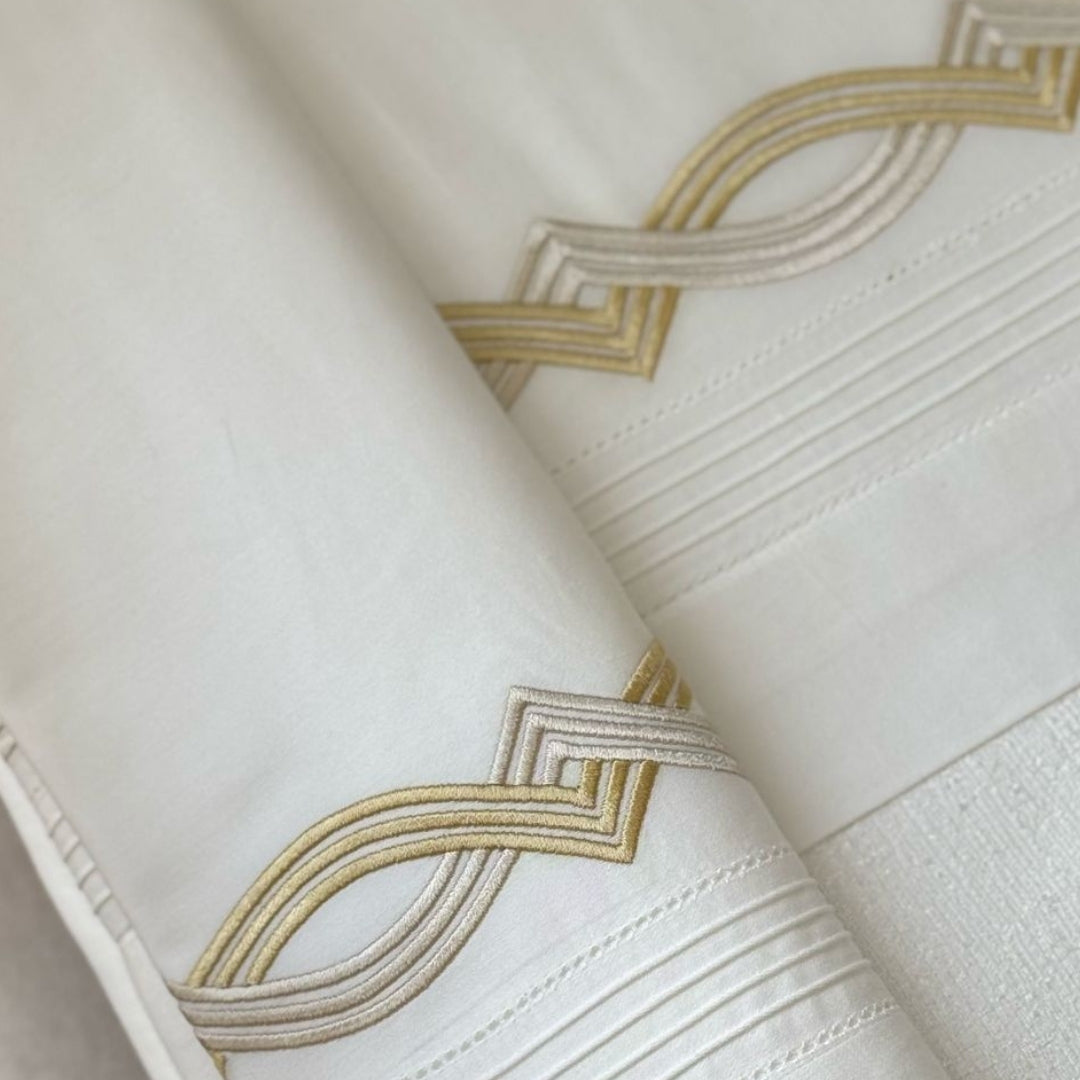 Su Yolu Çift Kişilik – 7 Parça Nevresim + Pike Set