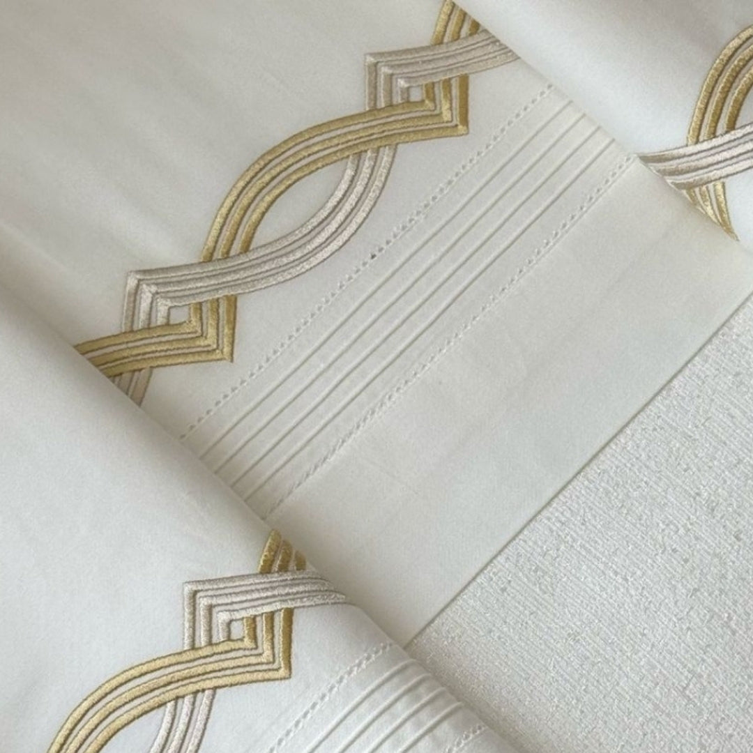 Su Yolu Çift Kişilik – 7 Parça Nevresim + Pike Set